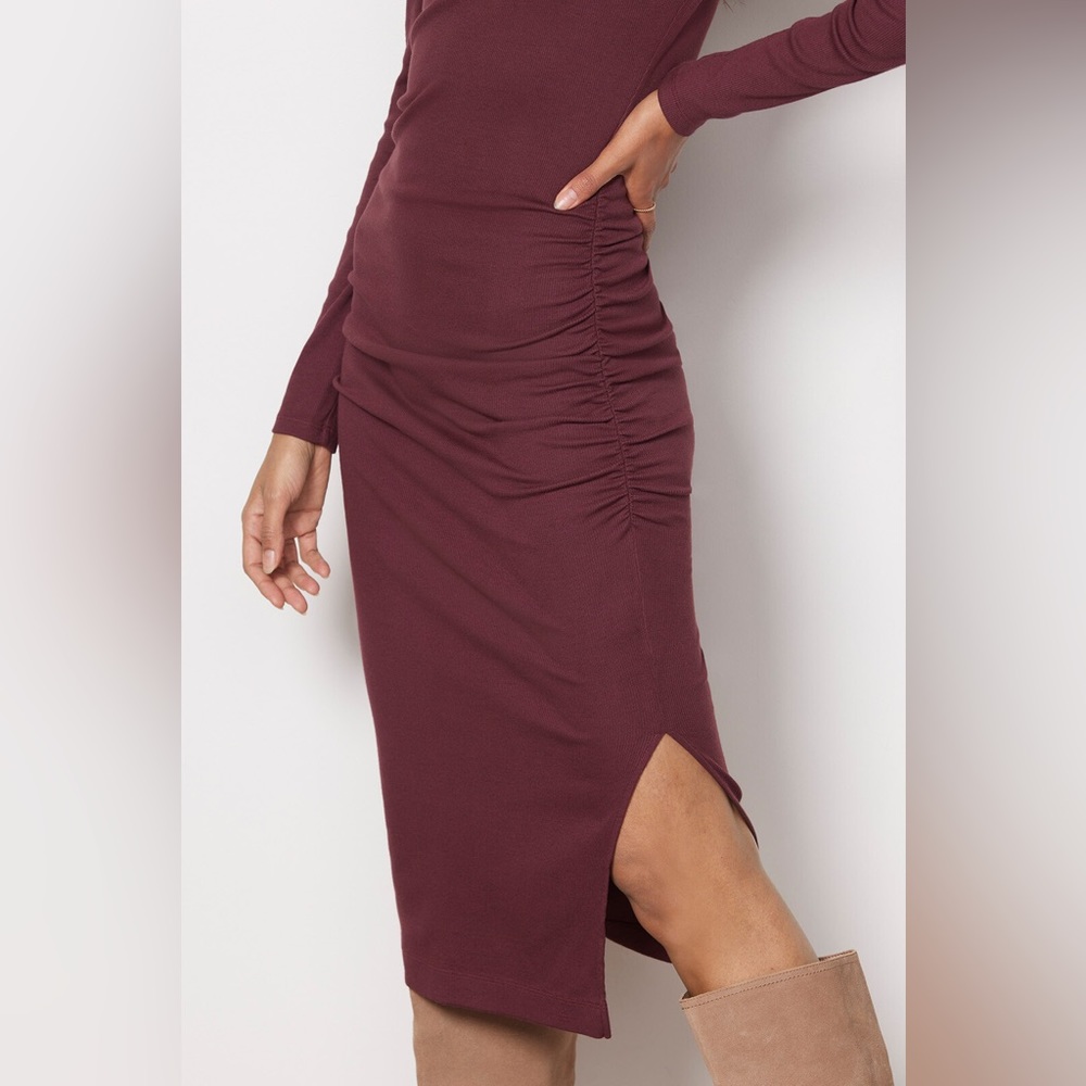 MICHAEL STARS NWOT NATALIE SQUARE NECK MIDI DRESS - Picture 6 of 8